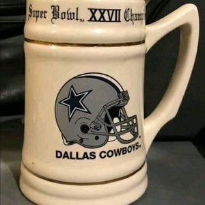 dallas cowboys commemorative superbowl stein